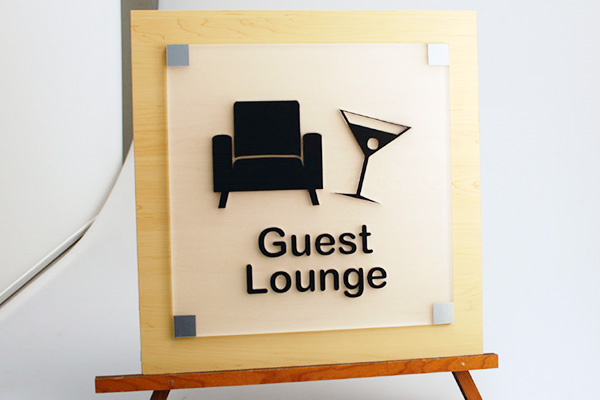 Acrylic Lounge Sign